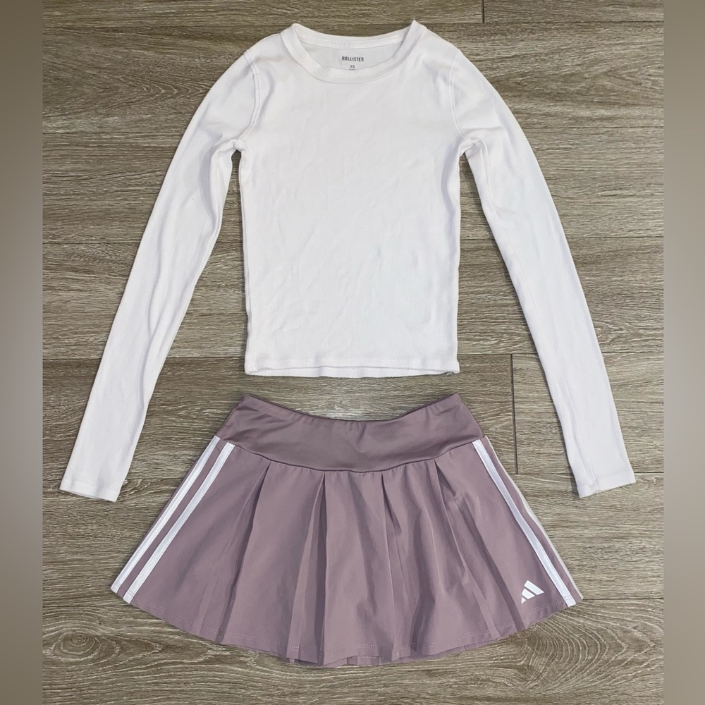 Adidas Athletic Skirt With Shorts
